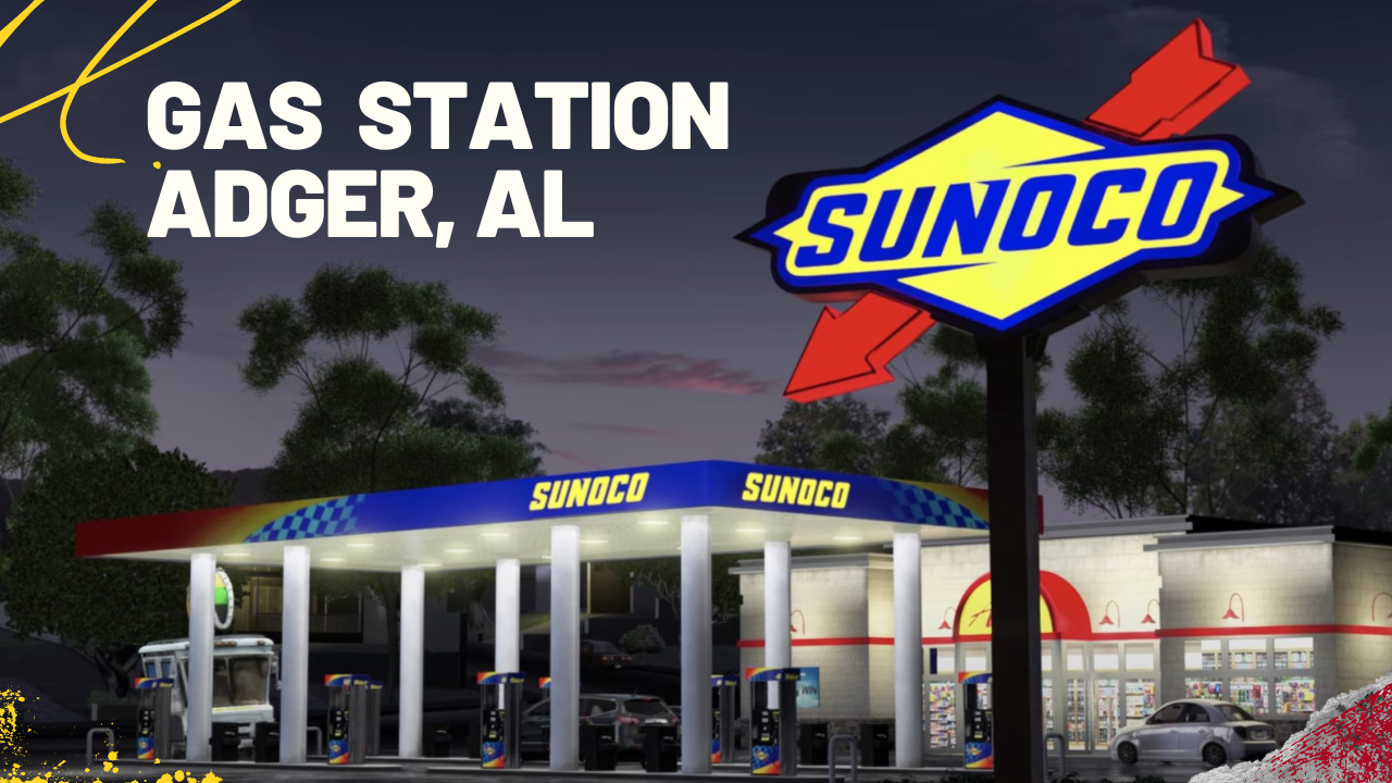 Sunoco Gas Station in Adger, AL