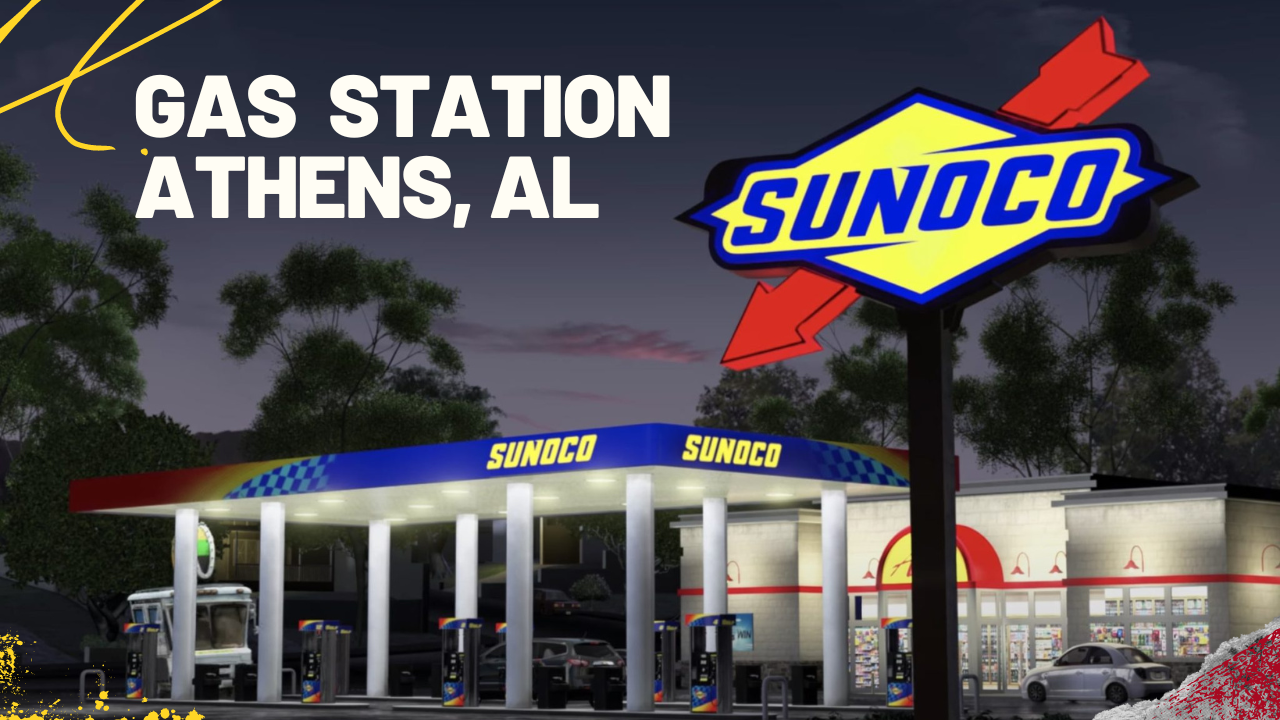 Sunoco Gas Station in Athens, AL
